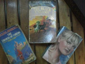 These are some of the novels I read during high school. I had a several collection of the Sweet Valley High Series but I only got one left after being borrowed by classmates. The Chronicles of Corum and The Black Unicorn are some of the novels given by tourists to my father who was then working in a famous beach resort.